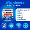 Glucosamine for Dogs Hip and Joint Supplement for Dogs with Arthritis Chews with Chondroitin Hemp Oil MSM Canine Joint Pain Relief Health Mobility Sup